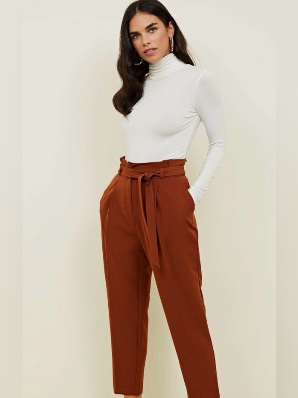 New Look Paperbag Waist pants